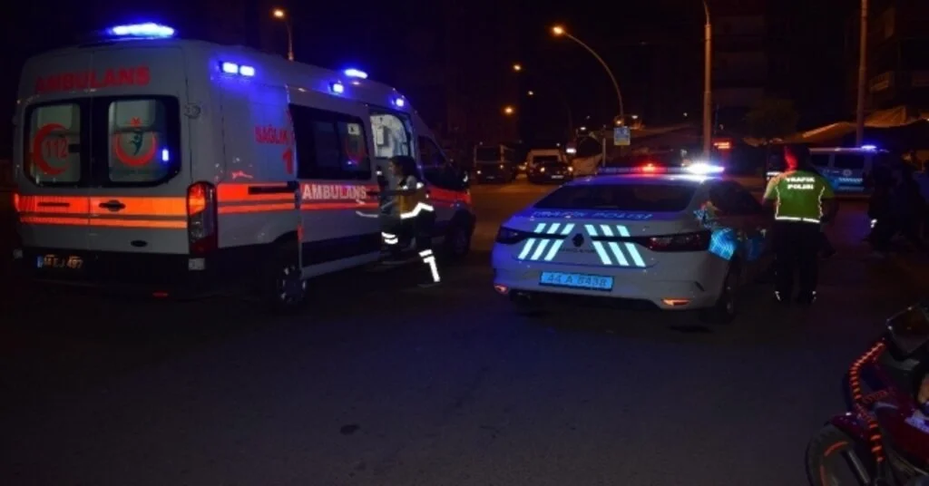 Malatyada Trafik Kazası: 2 Yaralı