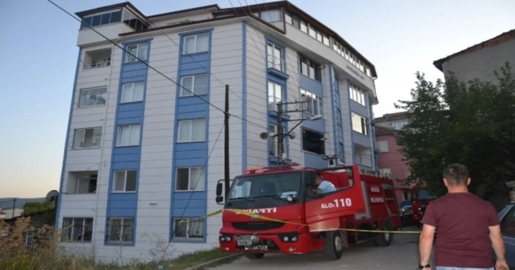 Mangal Çatı Yangına Yol Açtı