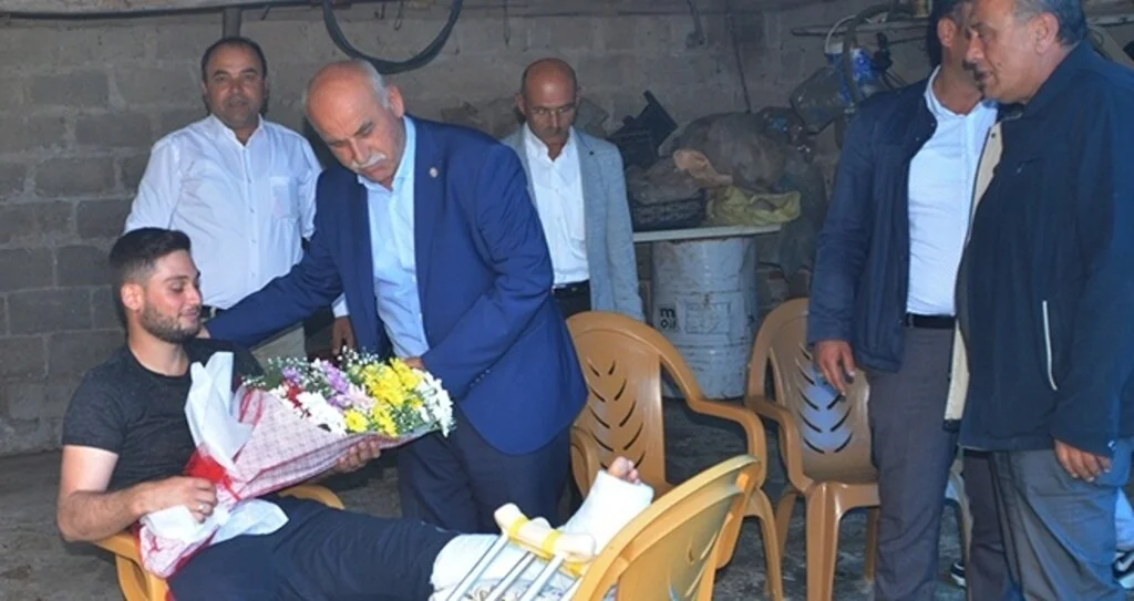Mayına basarak yaralanan Samsunlu asker baba evinde