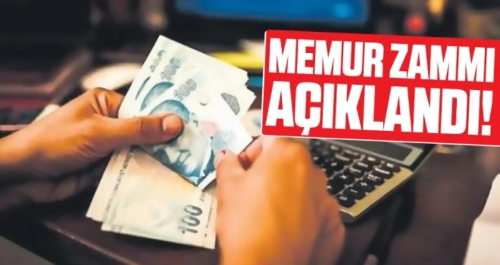Memur zammı belli oldu! İşte memur zam oranı…