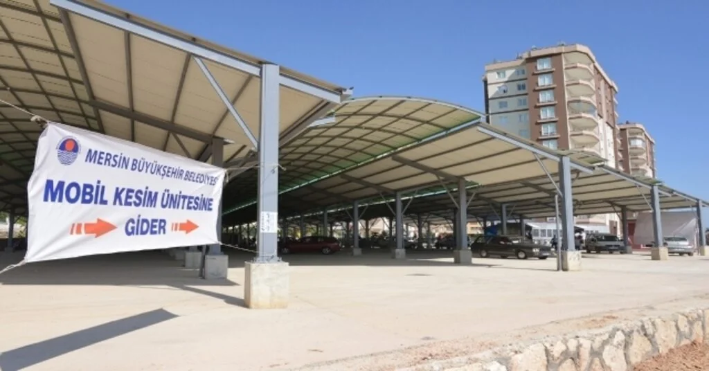 Mersinde 26 Noktada Mobil Kesim Ünitesi Kurulacak