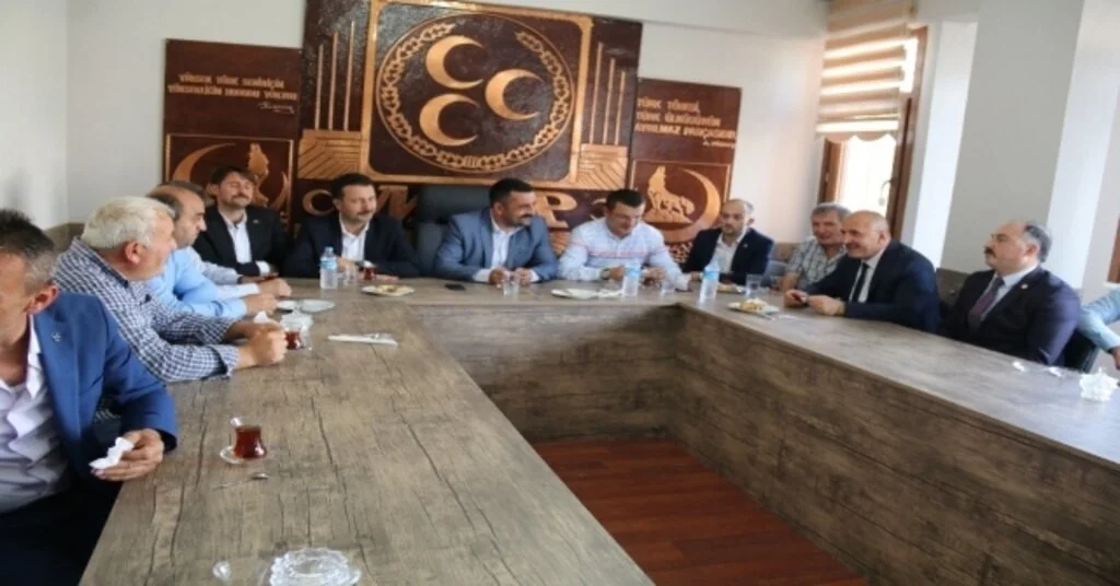 Mhp Rize İl Başkanlığında Bayramlaşma