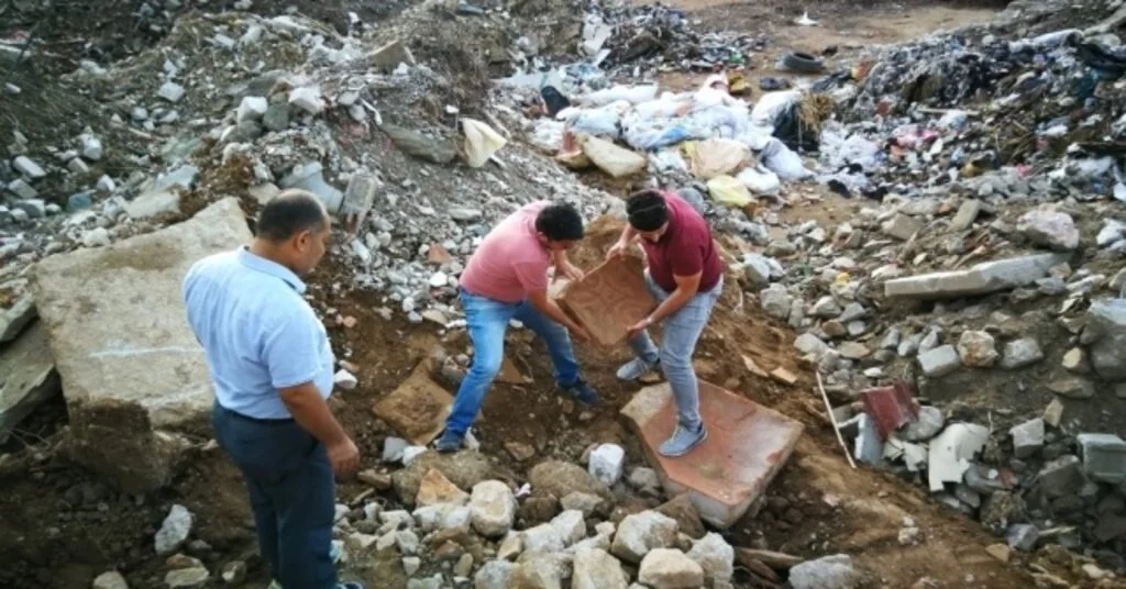 Molozların Arasında Tarih Bulundu