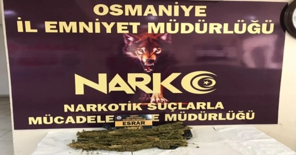 Motorunda Uyuşturucu Taşıyan Kişi Polis Denetiminde Yakalandı