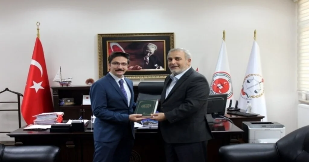 Müftü Çetin, Adalet Komisyonu Başkanlığı Odabaşa Hayırlı Olsun Ziyareti