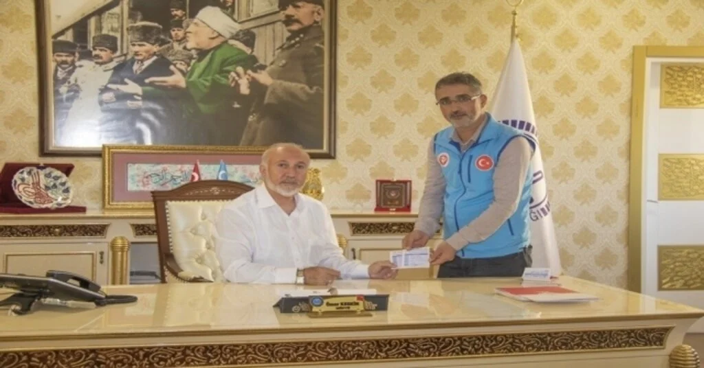 Müftü Keskinden Kurban Bağışı