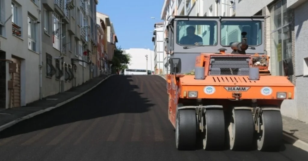 Odunpazarında Fen İşleri Ekiplerinin Üst Yapı Çalışmaları
