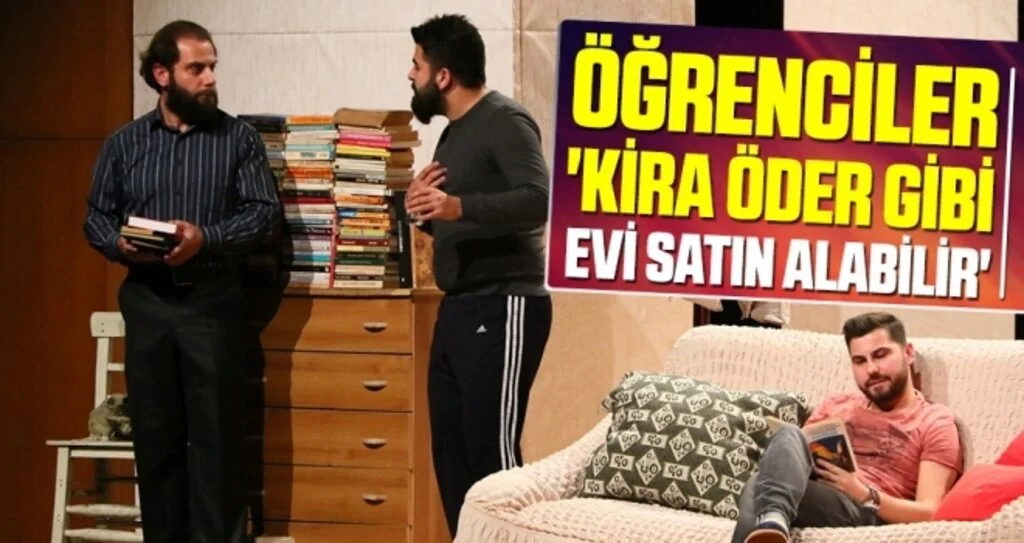 Öğrenciler 'Kira öder gibi evi satın alabilir'