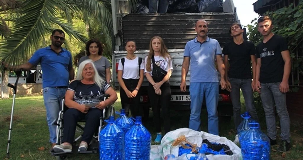 Öğrencilerden "Sıfır Atık" Projesi'ne destek