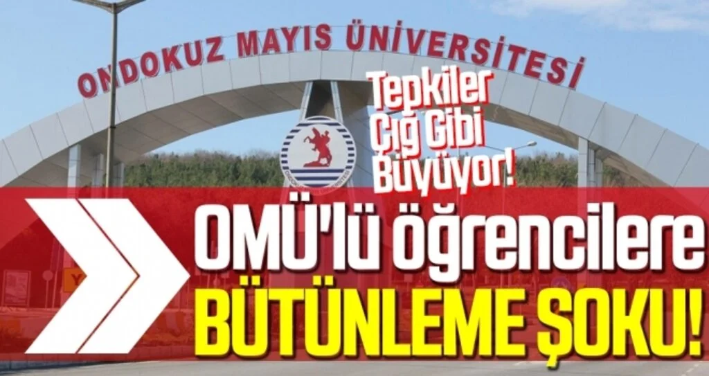 OMÜ'lü öğrencilere BÜTÜNLEME ŞOKU 