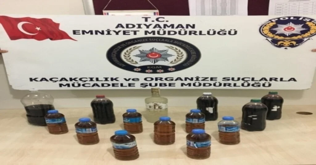 Operasyonda Sahte İçki Ele Geçirildi