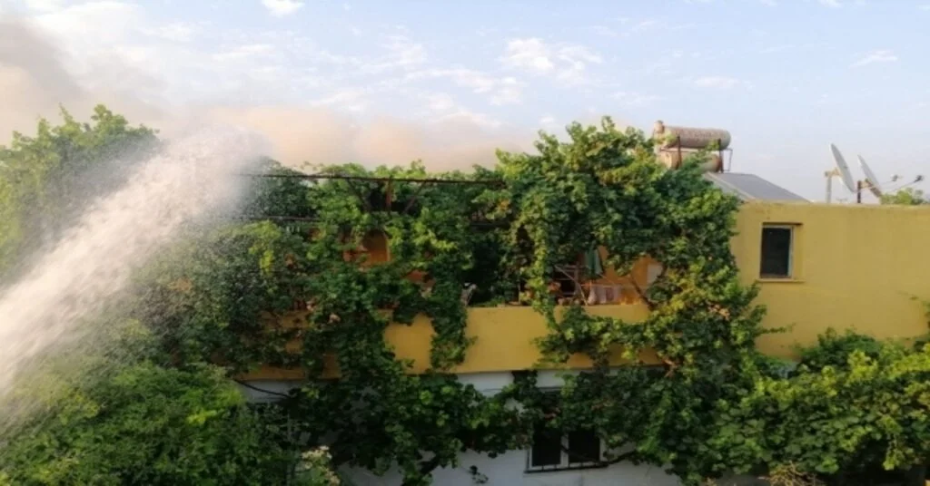 Ortacada Ev Yangını