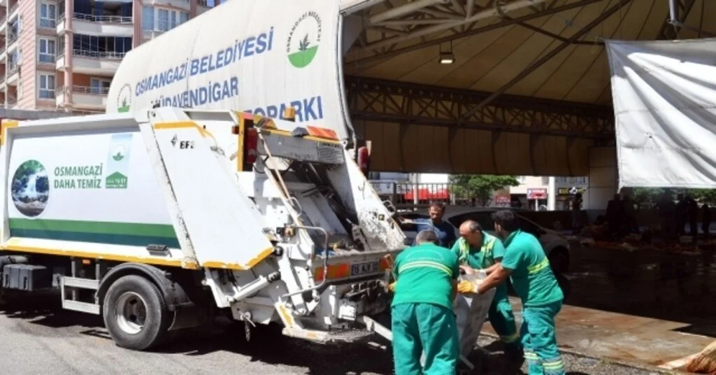Osmangazide Hijyenik Kurban Kesimi