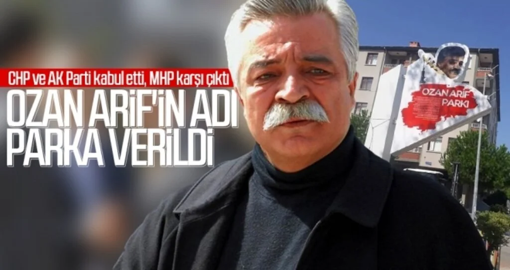 Ozan Arif'in adı parka verildi
