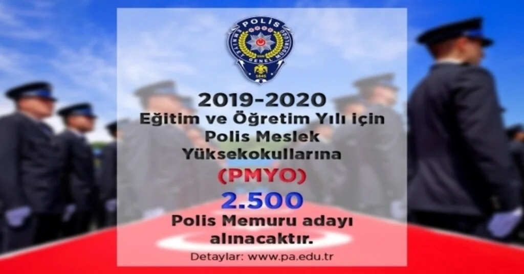 Polis Meslek Yüksekokullarına 2 Bin 500 Polis Memuru Adayı Alınacak