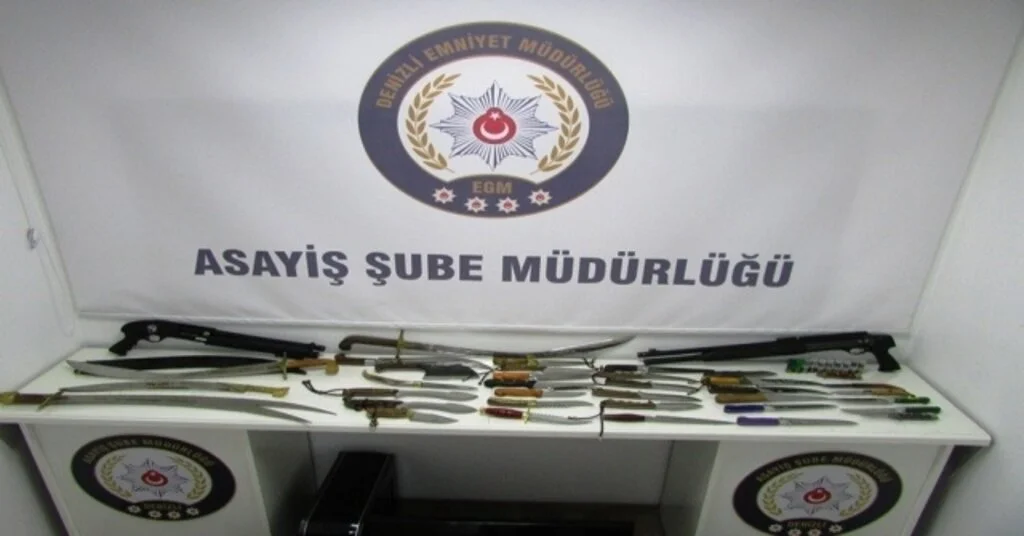 Pompalı Tüfek, Kılıç Ve Av Bıçağı Çalan Hırsız Tutuklandı