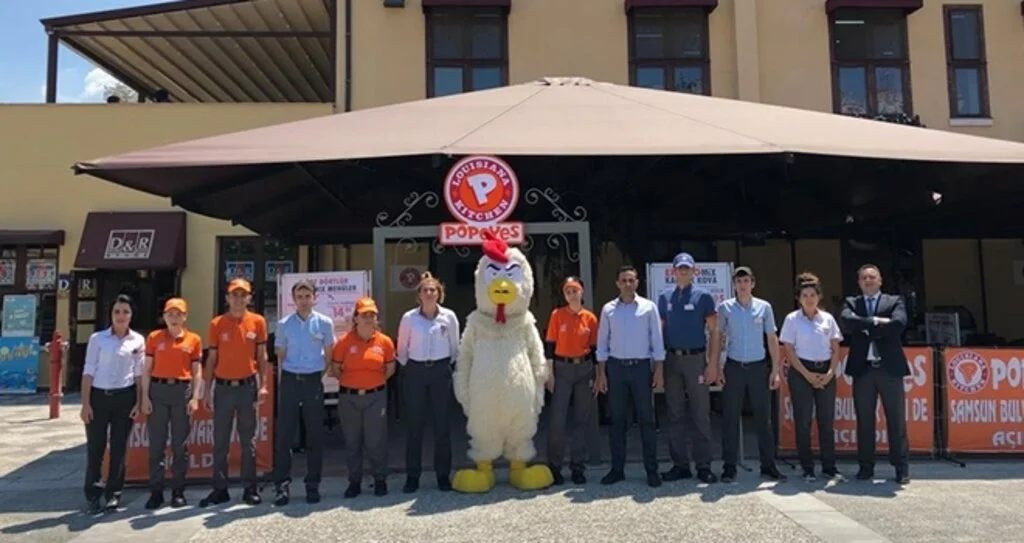Popeyes Samsun Bulvar Avm'de Yeni Restoran Açtı