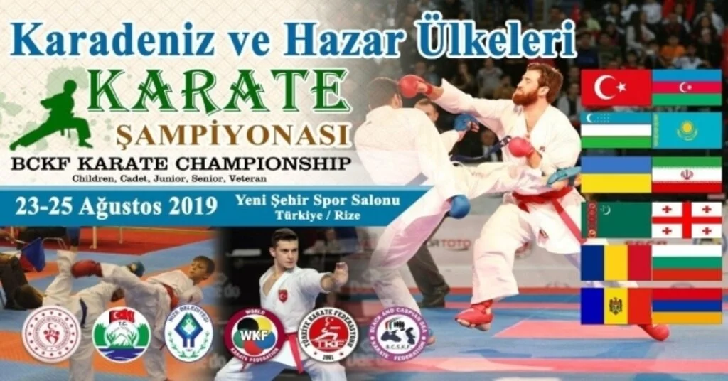 Rizede Karate Şöleni Başlıyor