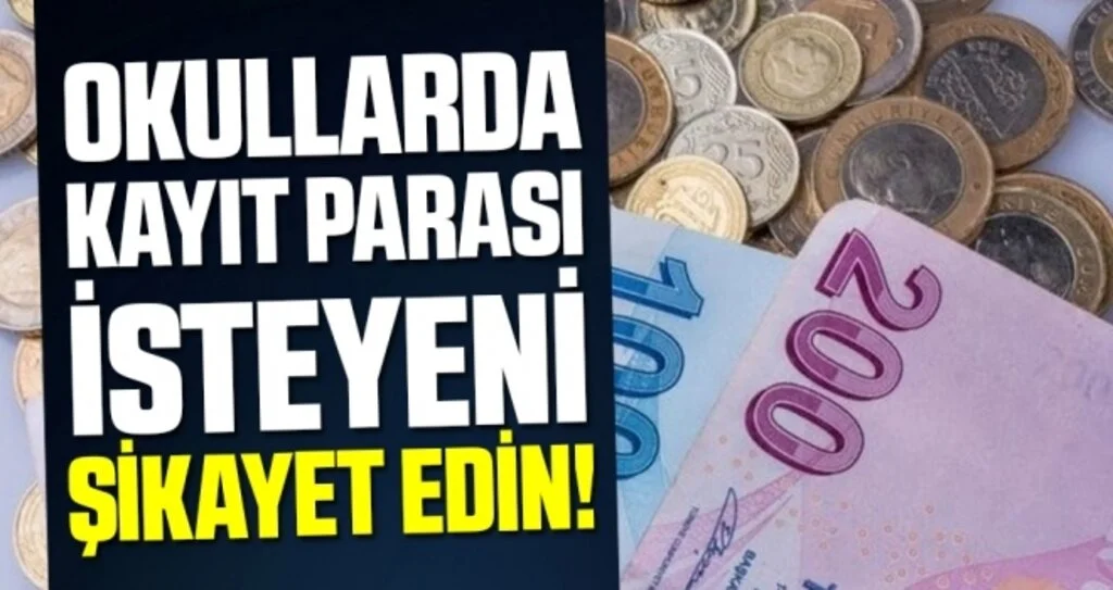 Rüstem Kara: Kayıt Parası İsteyeni Şikayet Edin!