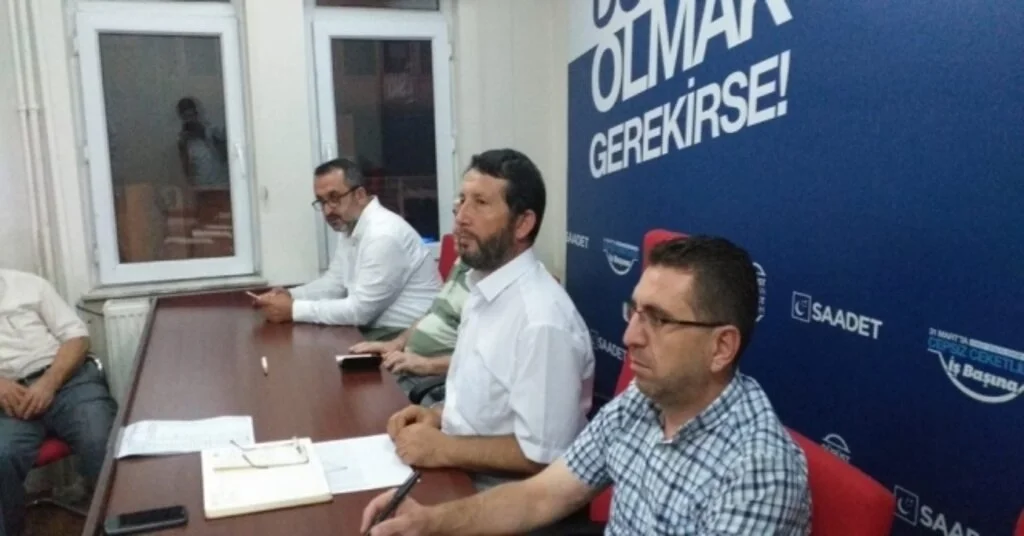 Saadet Partisi Ağustos Ayı İl Divan Toplantısı