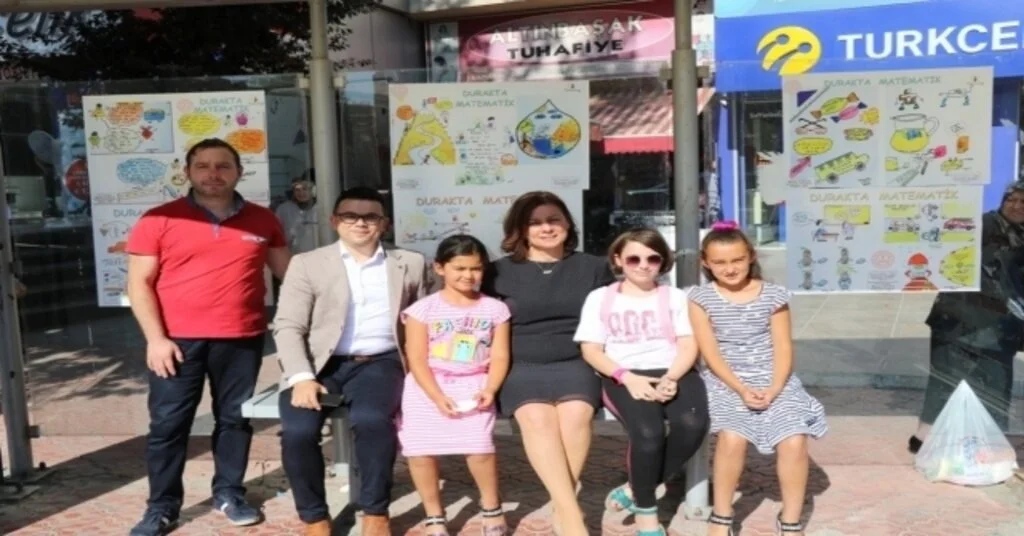 Safranboluda Matematik Artık Otobüs Duraklarında Öğrenilecek