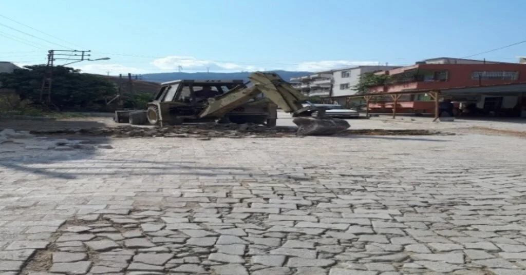 Samandağda Yol Çalışmaları