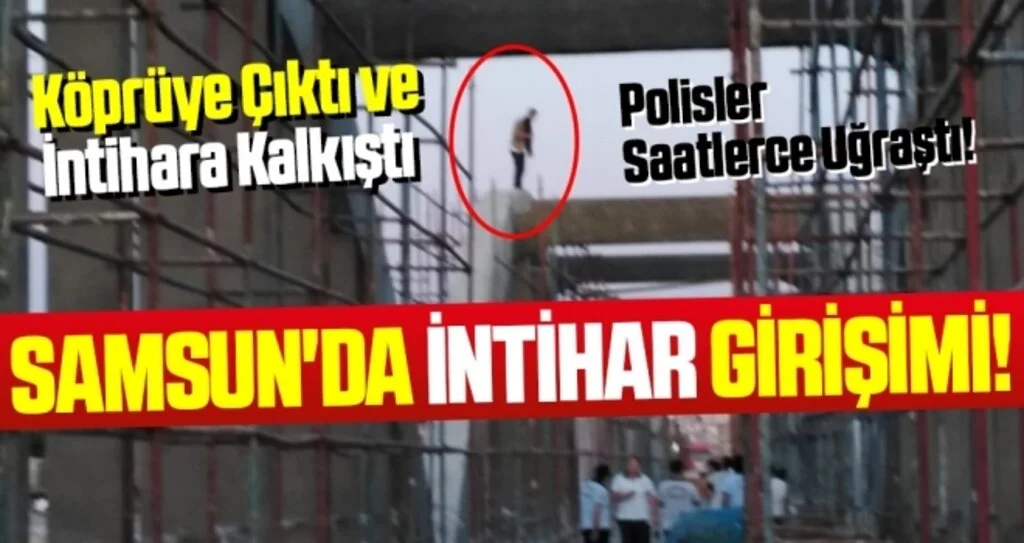 Samsun'da İntihar Girişimi!