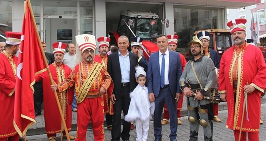 Samsun'da Mehteranlı sünnet töreni ilgi çekti 