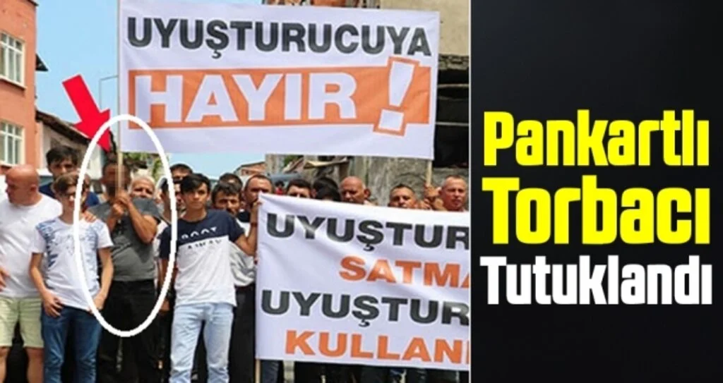 Samsun'da Pankartlı Torbacı Tutuklandı