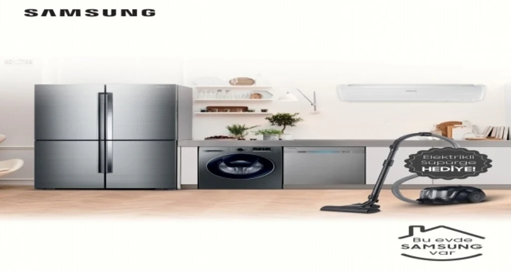 Samsung’dan Seçili Beyaz Eşya Alanlara Elektrikli Süpürge Hediye Fırsatı!