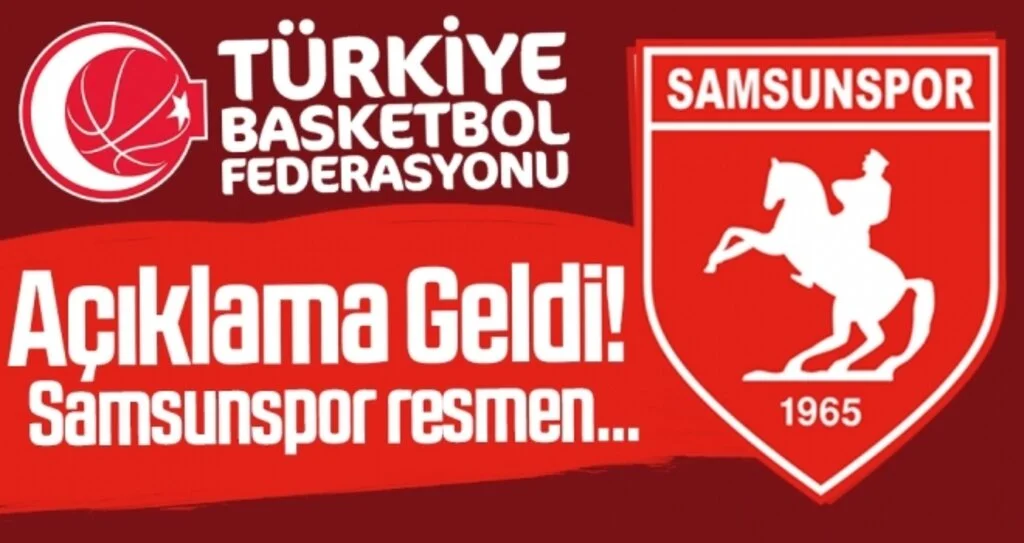 Samsunspor Basketbol resmen TBL'de