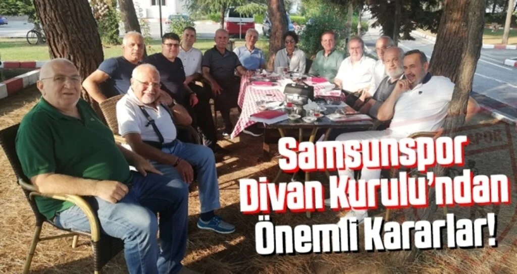 Samsunspor Divan Kurulu Toplantısı Gerçekleşti