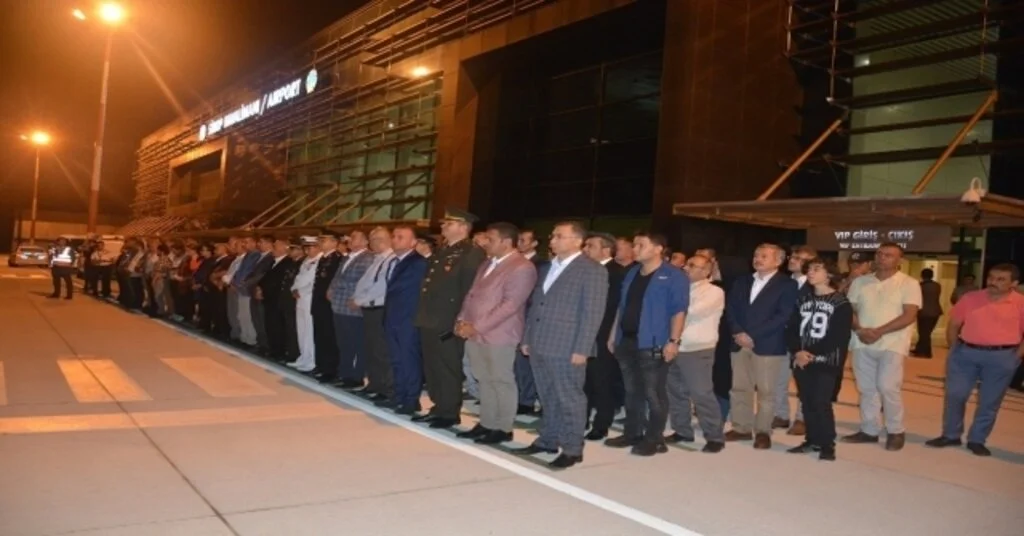 Şehit İdris Gezerin Cenazesi Memleketi Sinopa Getirildi