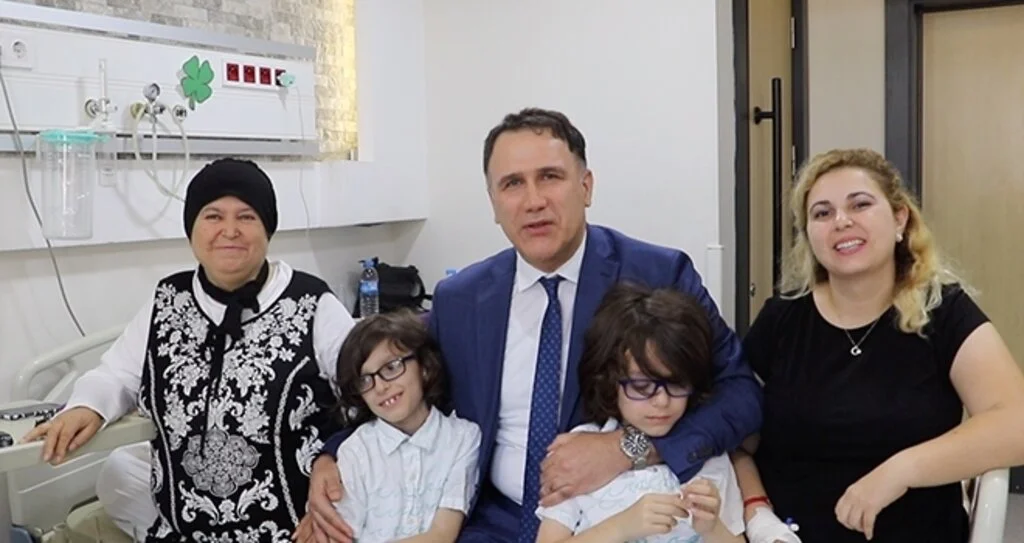 Şekeri yenmek için New York'tan geldi