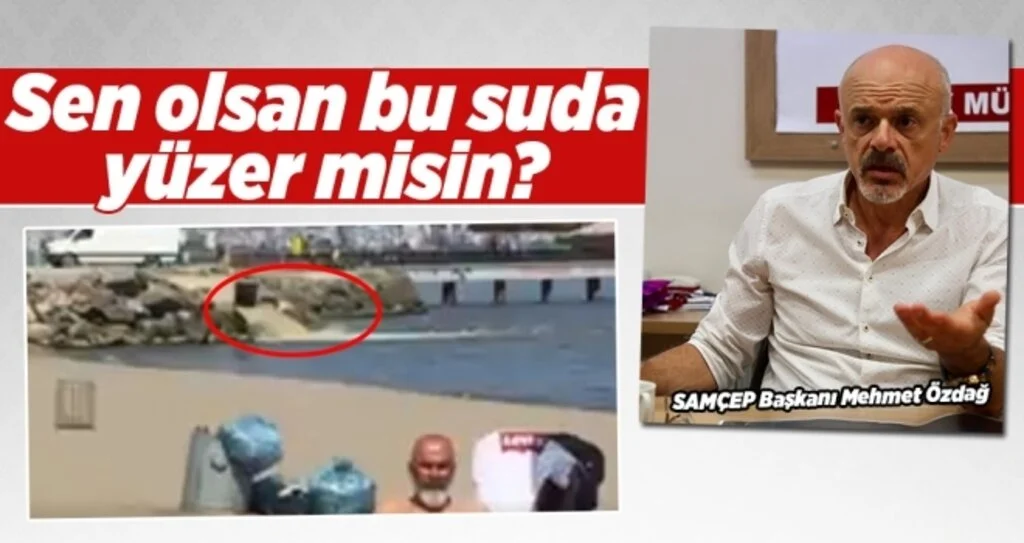 Sen olsan bu suda yüzer misin?