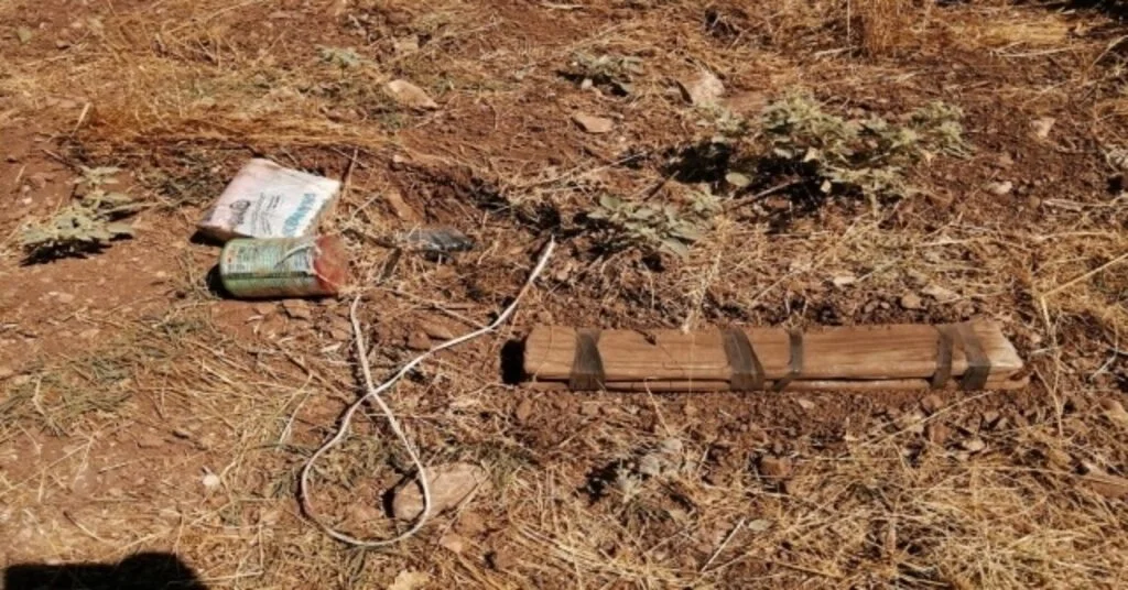 Siirtte Toprağa Gömülü Halde El Yapımı Patlayıcı Bulundu