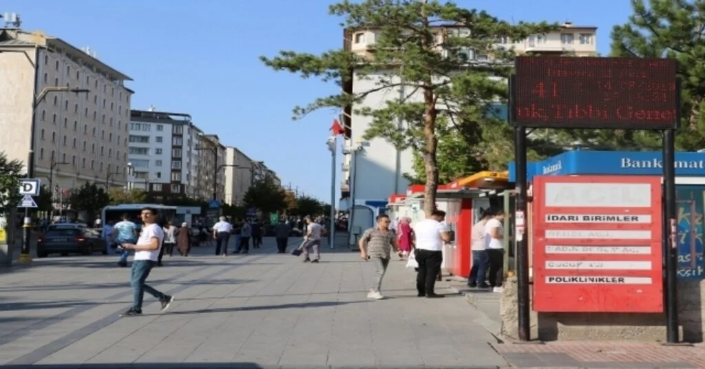 Sivasta Kavurucu Sıcaklar