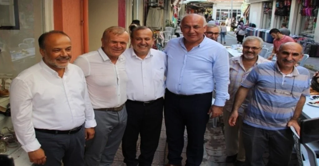 Sökede Başkan Tuncel Esnafın Konuğu Oldu