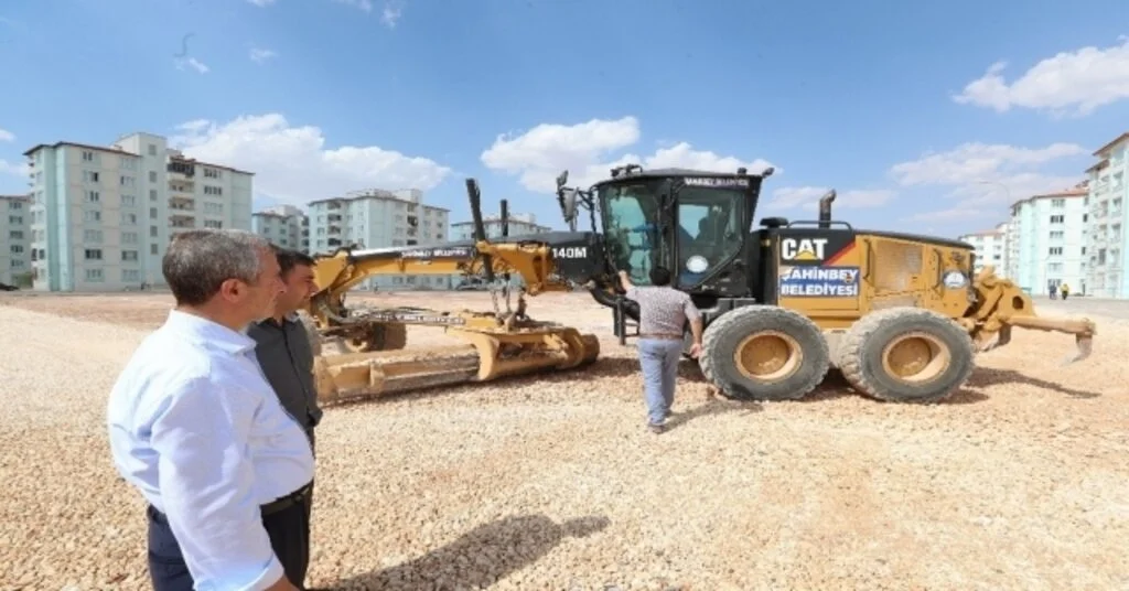 Tahmazoğlu, Park Çalışmalarını İnceledi