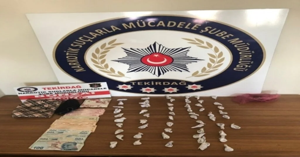 Tekirdağda Uyuşturucu Operasyonu: 2 Gözaltı