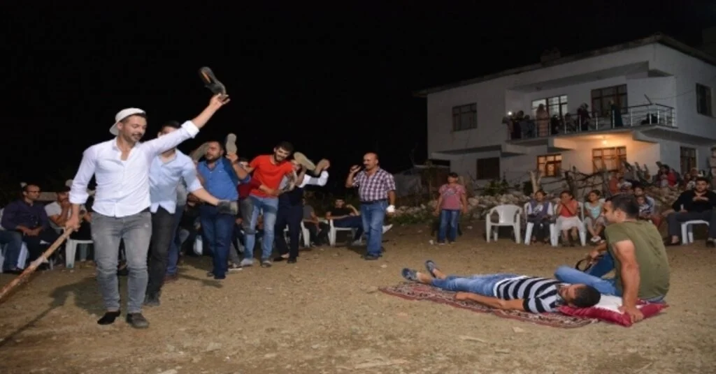 Tokatta, Düğünde Kartal Oyunu Geleneği