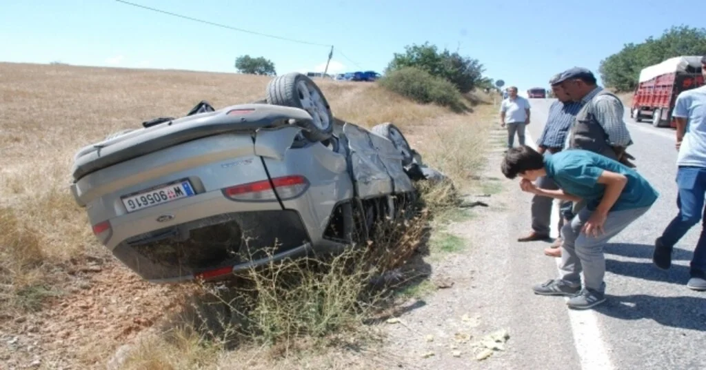Tokatta İki Otomobil Çarpıştı: 7 Yaralı
