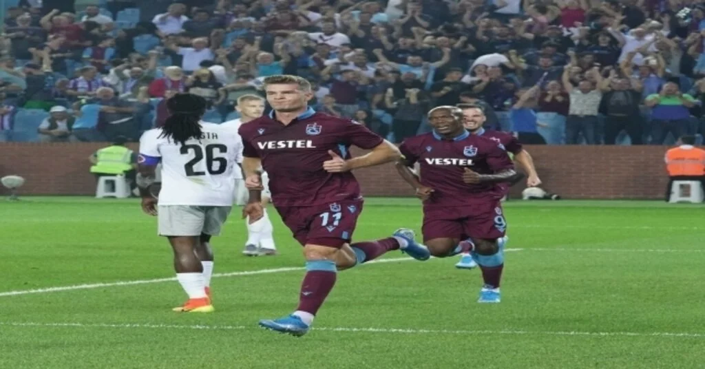 Trabzonsporda Alexander Sörloth Rüzgarı