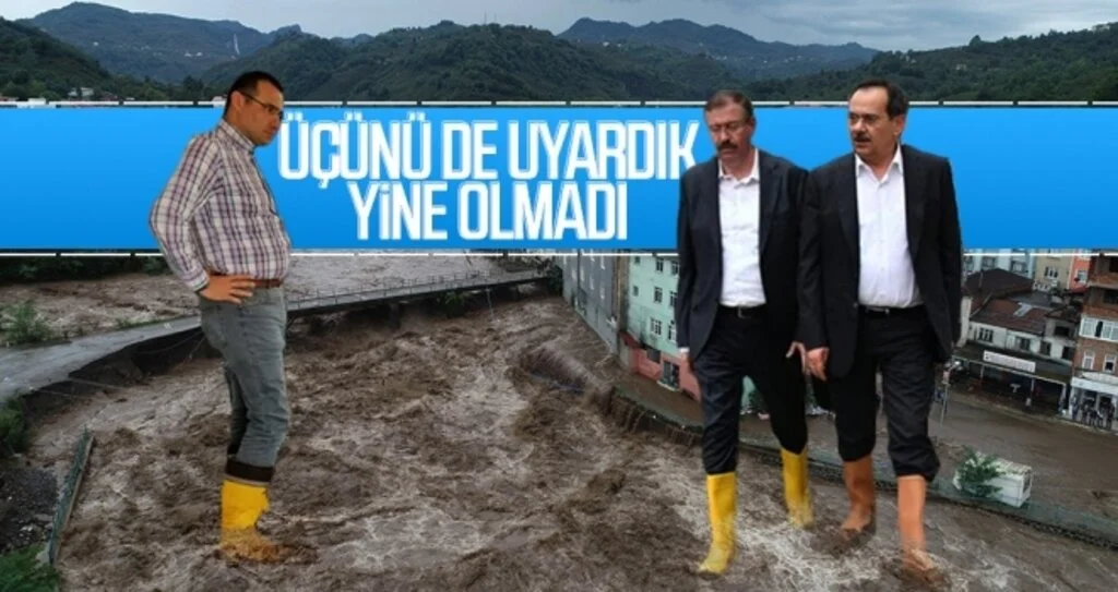 ÜÇÜNÜ DE UYARDIK YİNE OLMADI