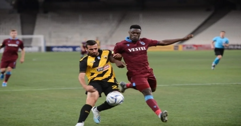 Uefa Avrupa Ligi: Aek: 1 - Trabzonspor: 3 (Maç Sonucu)