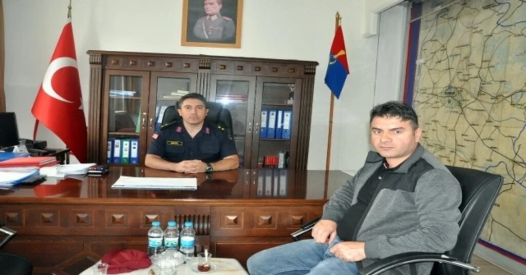 Üsteğmen Serdar Okcu Görevine Başladı