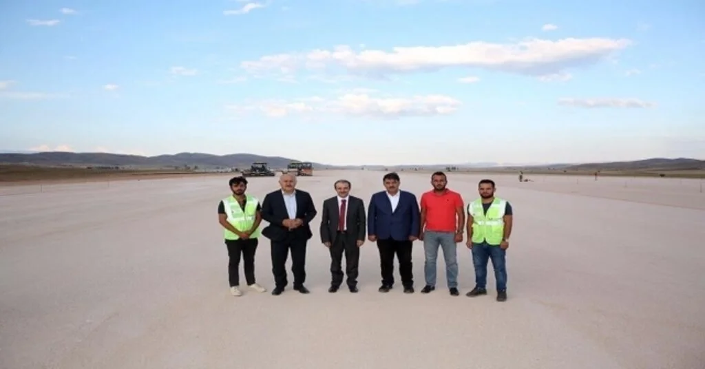 Vali Epcim, Bayburt - Gümüşhane Havalimanı Çalışmalarını Yerinde İnceledi