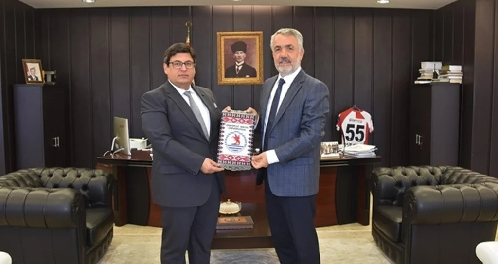 Yeni Cumhuriyet Başsavcısı Kılıç, Rektör Bilgiç’le bir araya geldi