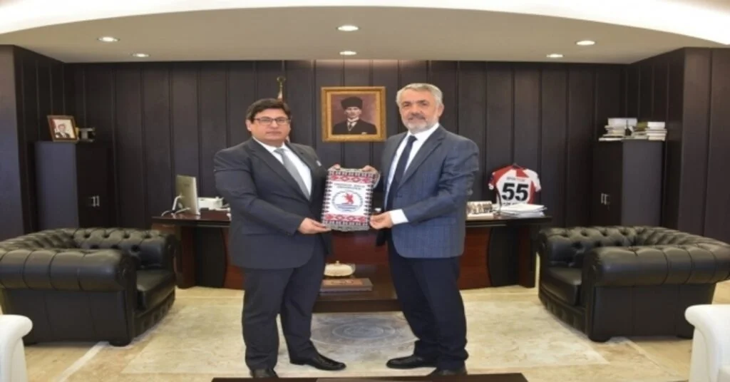 Yeni Cumhuriyet Başsavcısı Kılıç, Rektör Bilgiçle Bir Araya Geldi