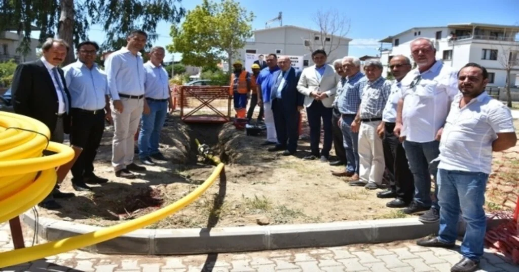 Yeni Şakranda Doğal Gaz İçin İlk Kazma Vuruldu